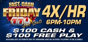 Fast Cash Friday's at Prairie Wind Casino