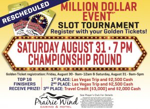 Million Dollar Event Slot Tournament