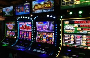 Slot machines at Prairie Wind Casino