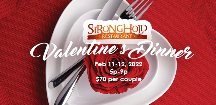 Stronghold Restaurant di Prairie Wind Casino Valentines Dinner
