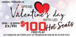Prairie Wind Casino 2022 Valentine's Day Hot Seats