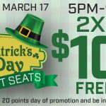 St. Patrick's Day Hot Seats at Prairie Wind Casino - Casino Promotion