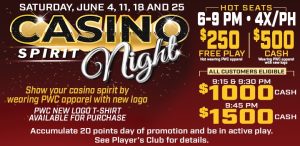 Prairie Wind Casino Casino Spirit Night Promo