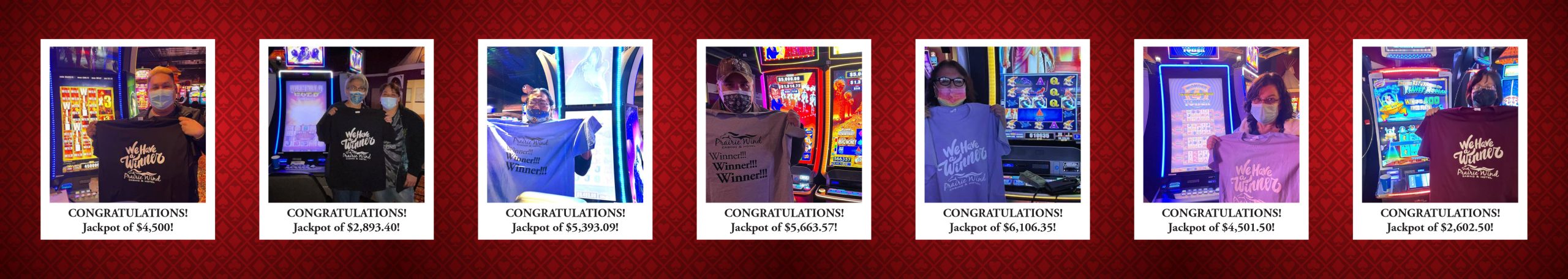 Prairie Wind Casino Winners