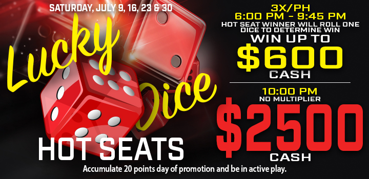 Have Your Best July Ever at Prairie Wind Casino