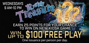 Myster Treasure Promo at Prairie Wind Casino