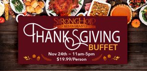 Stronghold Restaurant Thanksgiving Buffet