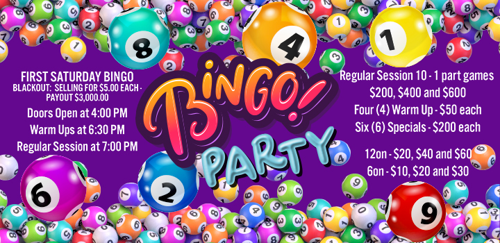 Bingo Party at Prairie Wind Casino