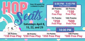 Hop Seats Promotion at Prairie Wind Casino