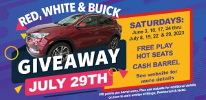 Buick Giveaway at Prairie Wind Casino