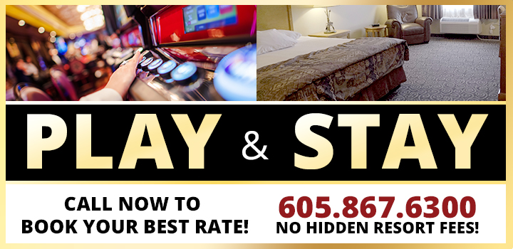 Play and Stay promotion at Prairie Wind Casino & Hotel